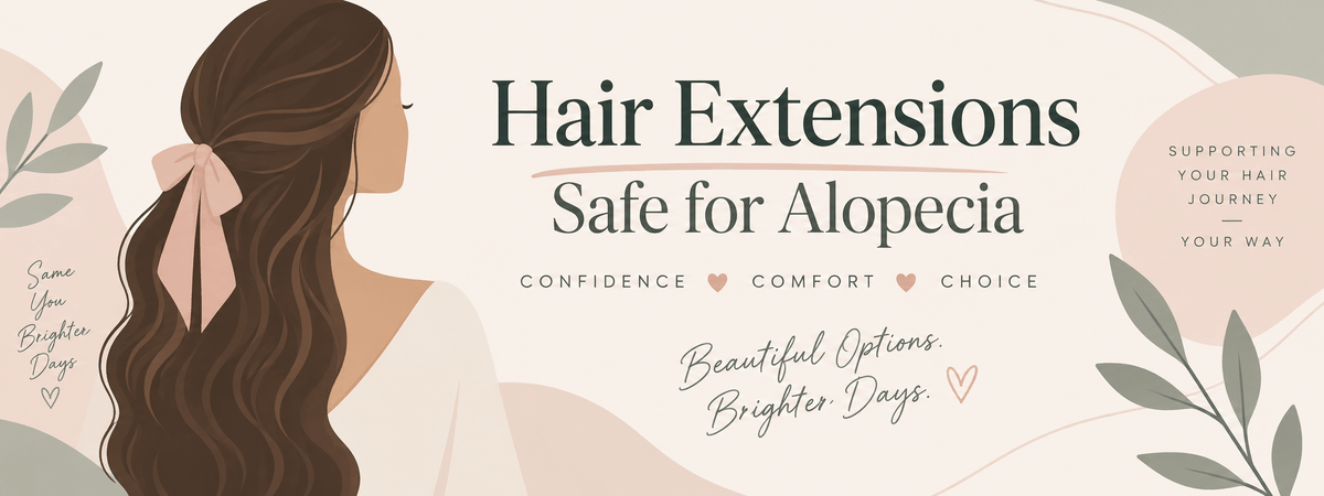 Safe Extensions for Alopecia: Halos, Clip Ins, and Toppers