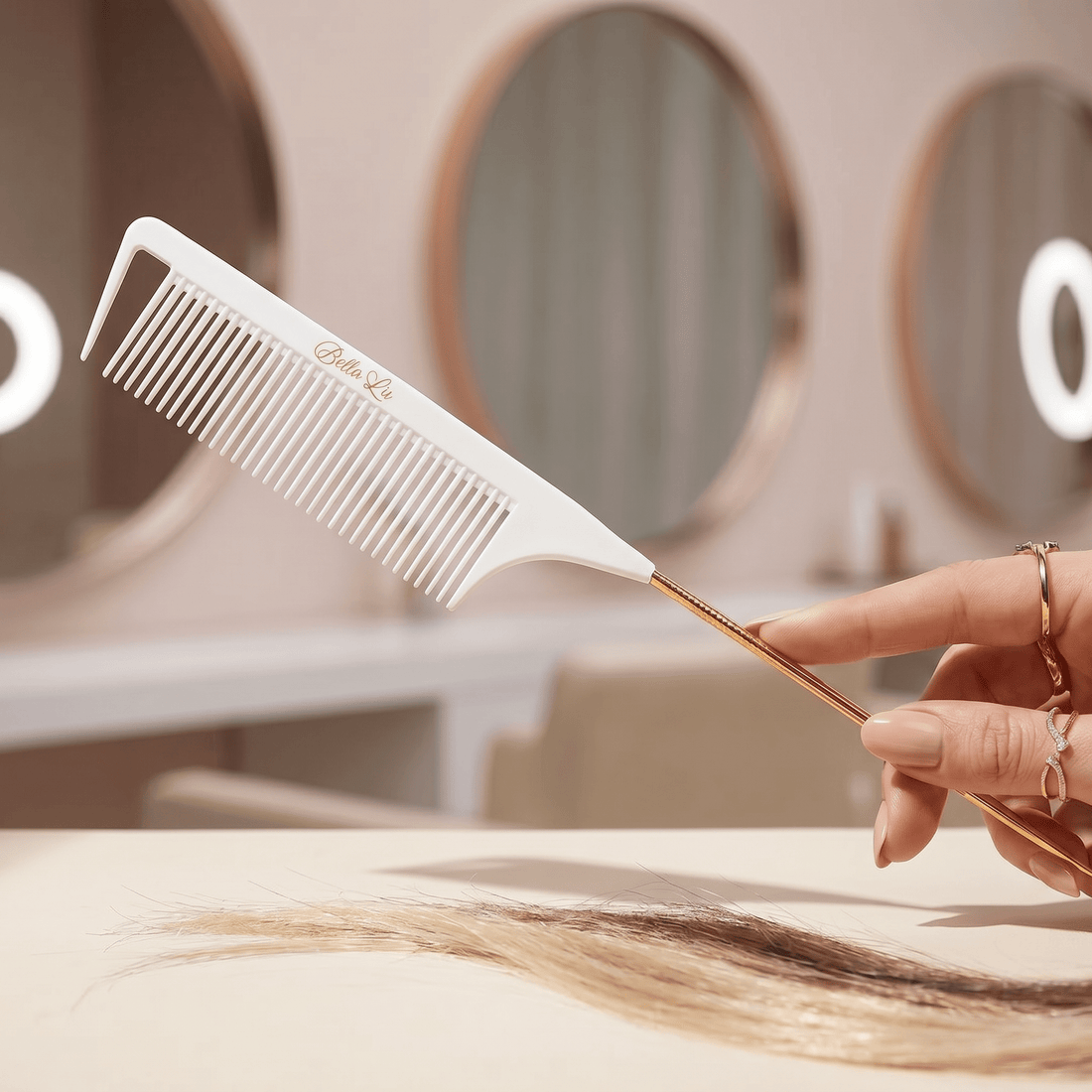 Highlighting Pin Tail Comb - Bella-Lu