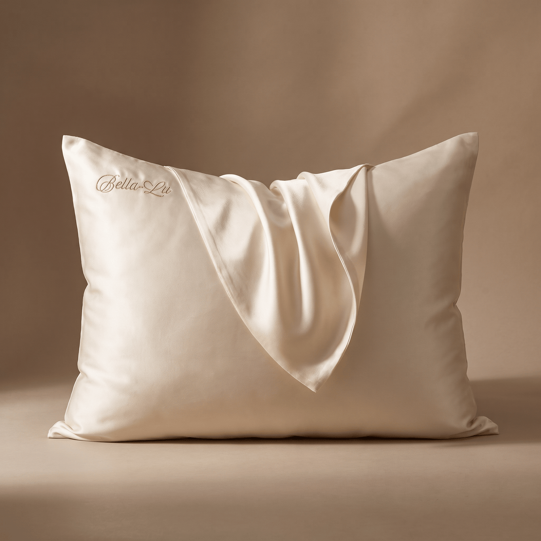 30 Momme Mulberry Silk Pillowcase for Smoother Hair &amp; Skin, Standard Size | Bella-Lu