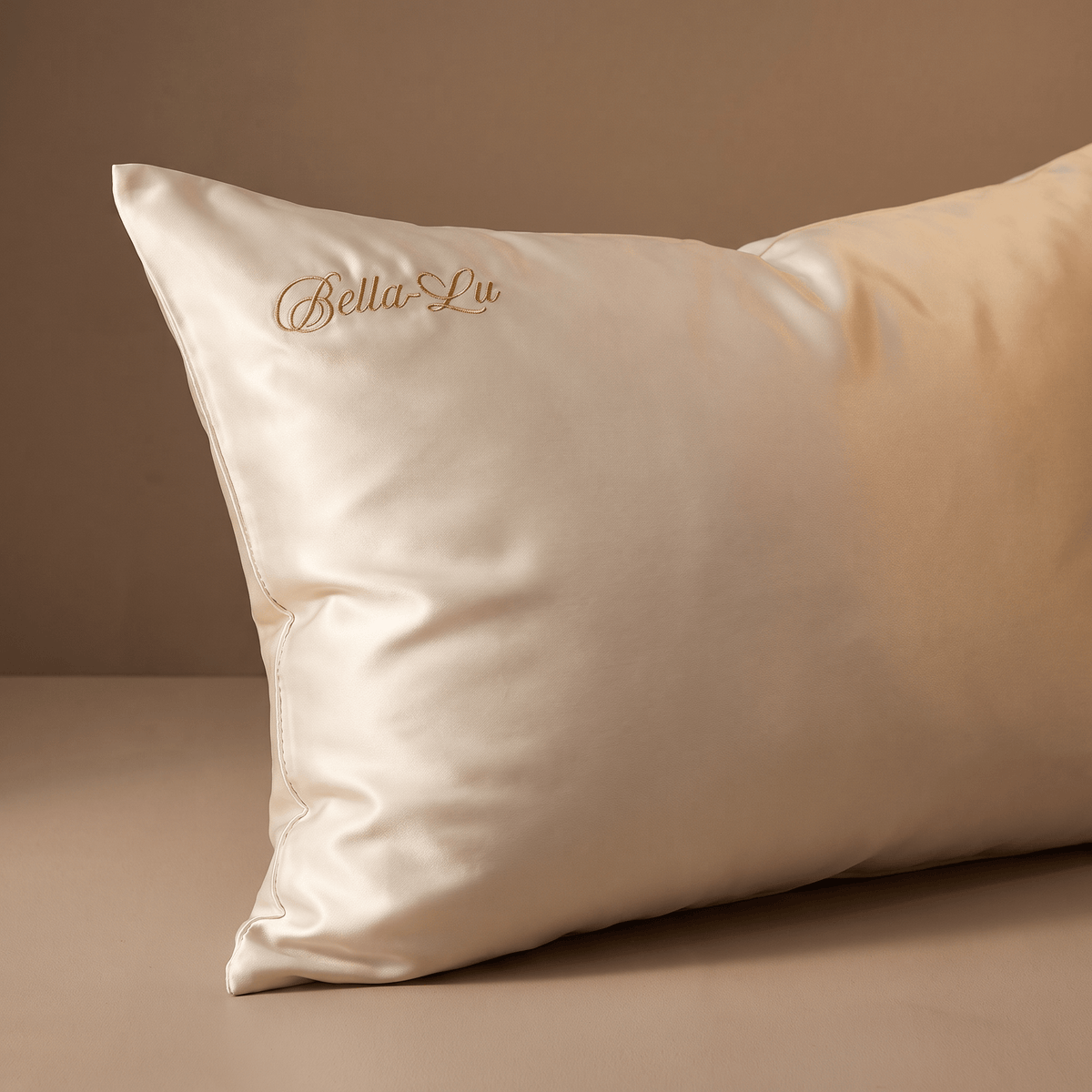 Pure Silk Pillowcase for Smoother Hair & Skin, 30 Momme Grade 6A Silk, Standard Size | Bella-Lu