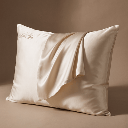 Brush Set &amp; 2 Pure Silk Pillowcases